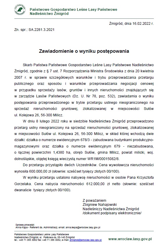 Zawiadomienie&#x20;o&#x20;wyniku&#x20;postępowania